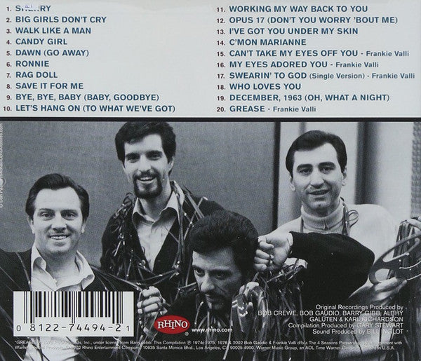 Frankie Valli And The Four Seasons, The : The Very Best Of Frankie Valli And The Four Seasons (Compilation,Remastered)