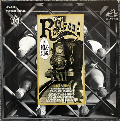 Various : The Railroad In Folksong (LP,Compilation)