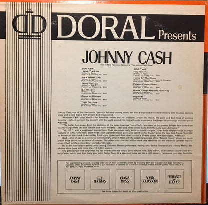Johnny Cash : Doral Presents Johnny Cash (LP,Compilation)
