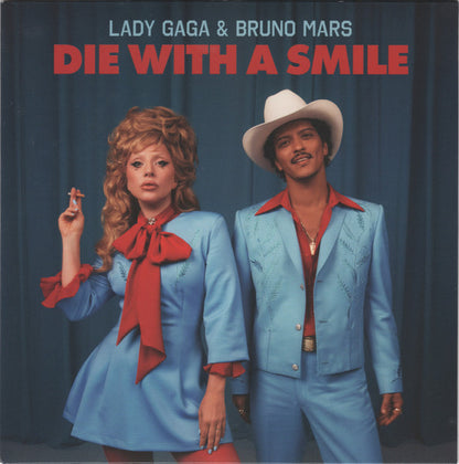 Lady Gaga & Bruno Mars : Die With A Smile (7",45 RPM,Single,Limited Edition)