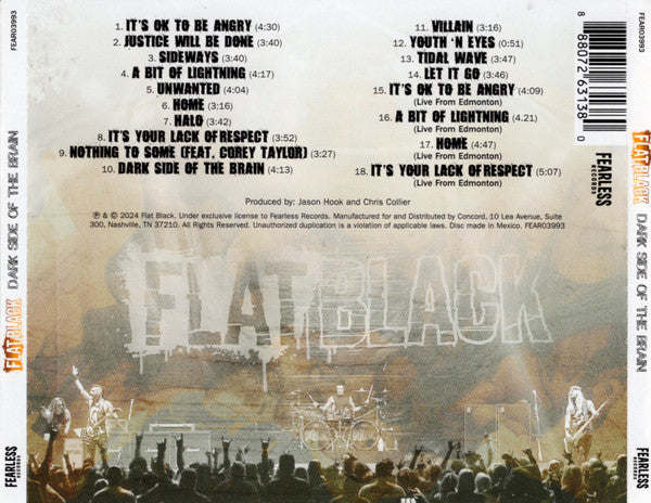 Flat Black : Dark Side Of The Brain (Album)
