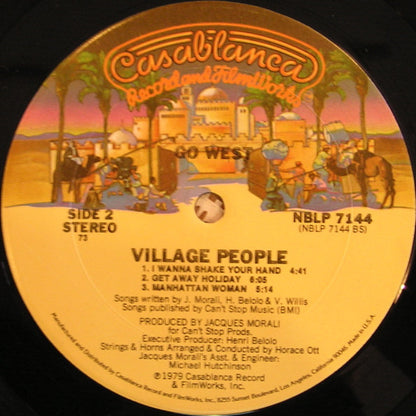 Village People : Go West (LP,Album)