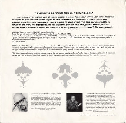 Prince Paul : Psychoanalysis (What Is It?) (LP,Album)