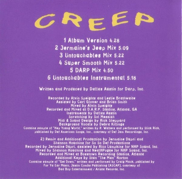 TLC : Creep (Maxi-Single)