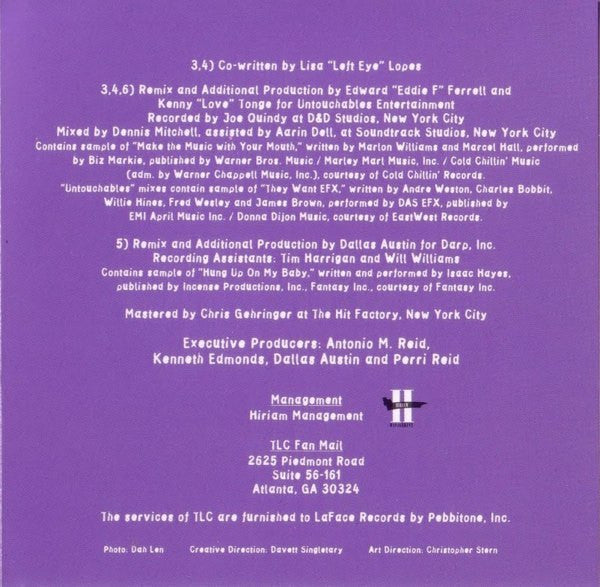 TLC : Creep (Maxi-Single)