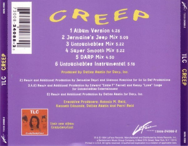 TLC : Creep (Maxi-Single)