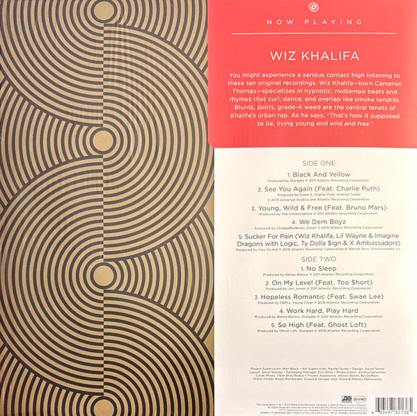 Wiz Khalifa : Now Playing (LP,Compilation)