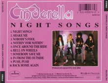 Cinderella (3) : Night Songs (Album,Reissue)