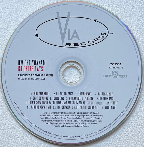 Dwight Yoakam : Brighter Days (Album)
