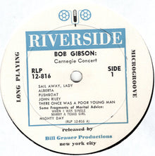 Bob Gibson : Carnegie Concert (LP,Album)
