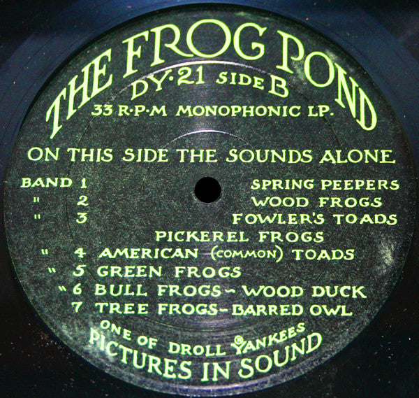 Peter Kilham, Lawrence Kilham : The Frog Pond (LP,Mono)