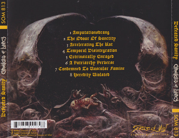 Defeated Sanity : Chronicles of Lunacy (Album)