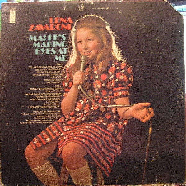 Lena Zavaroni : Ma! He's Making Eyes At Me (LP)