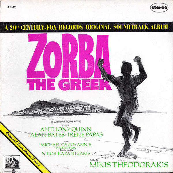 Mikis Theodorakis : Zorba The Greek (Original Soundtrack) (LP,Album,Stereo)