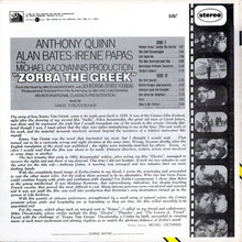 Mikis Theodorakis : Zorba The Greek (Original Soundtrack) (LP,Album,Stereo)