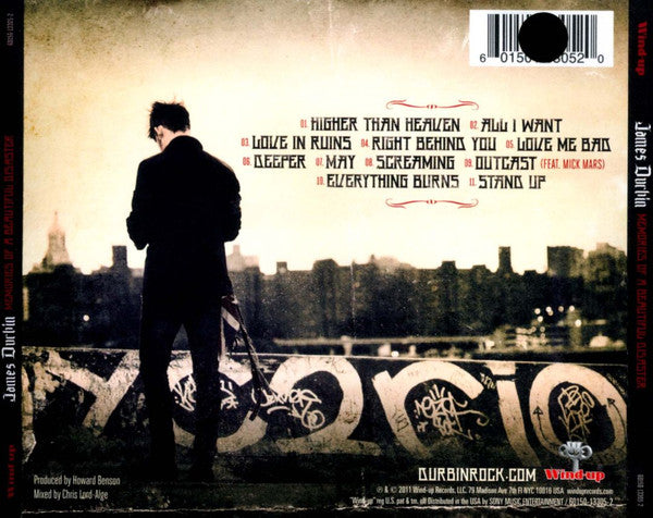 James Durbin : Memories Of A Beautiful Disaster (Album)