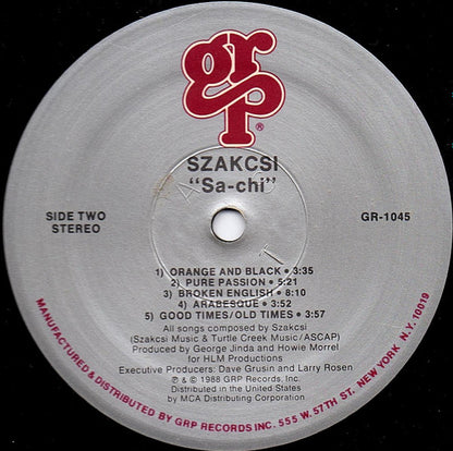 Béla Szakcsi Lakatos : Sa-chi (LP,Album)