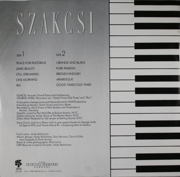 Béla Szakcsi Lakatos : Sa-chi (LP,Album)