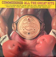 Commodores : All The Great Hits (LP,Compilation)