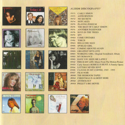 Carly Simon : Reflections: Carly Simon's Greatest Hits (Compilation,Reissue)
