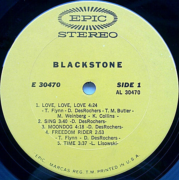 Blackstone (13) : Blackstone (LP,Album)