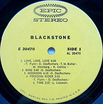 Blackstone (13) : Blackstone (LP,Album)
