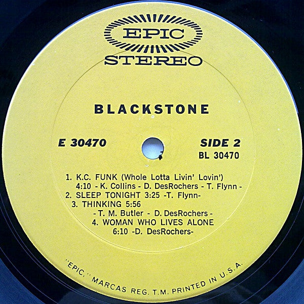 Blackstone (13) : Blackstone (LP,Album)
