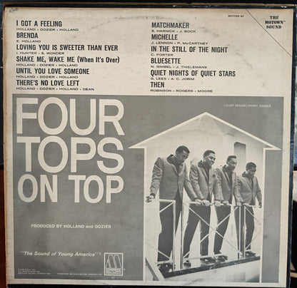 Four Tops : Four Tops On Top (LP,Album,Stereo)