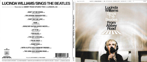 Lucinda Williams : Sings The Beatles From Abbey Road (Album,Stereo)