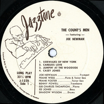 Count's Men, The Featuring Joe Newman : The Count's Men Featuring Joe Newman (LP,Album)