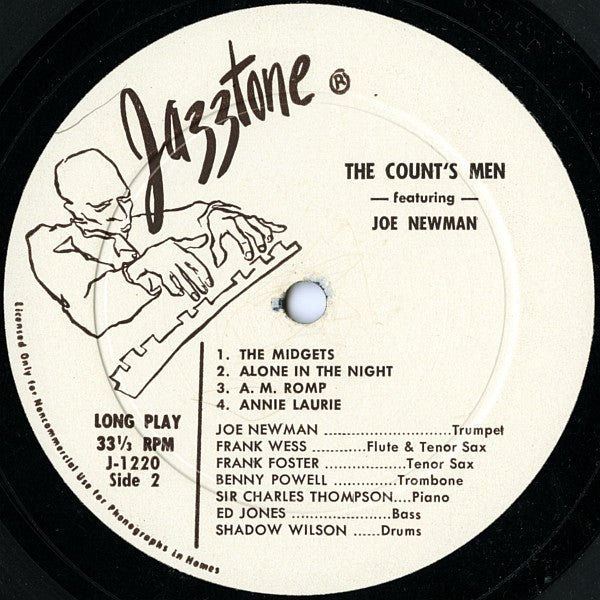Count's Men, The Featuring Joe Newman : The Count's Men Featuring Joe Newman (LP,Album)