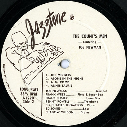 Count's Men, The Featuring Joe Newman : The Count's Men Featuring Joe Newman (LP,Album)