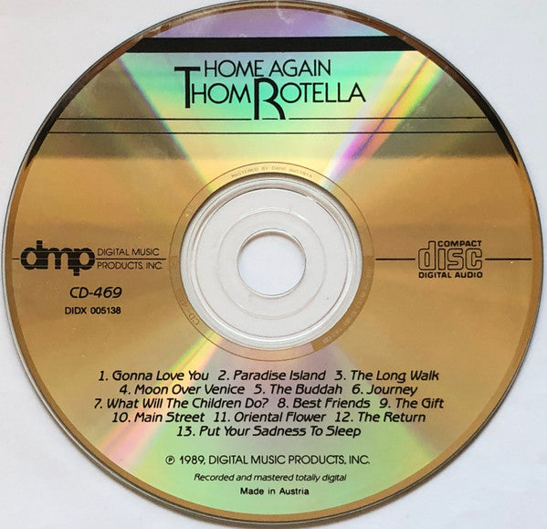 Thom Rotella : Home Again (Album)
