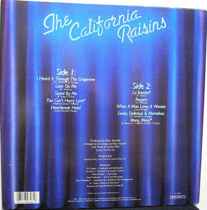California Raisins, The : Sing The Hit Songs (LP,Album)