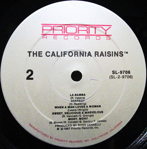 California Raisins, The : Sing The Hit Songs (LP,Album)