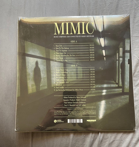 Marco Beltrami : Mimic (Music From The Dimension Motion Picture) (LP,Album,Deluxe Edition,Stereo)