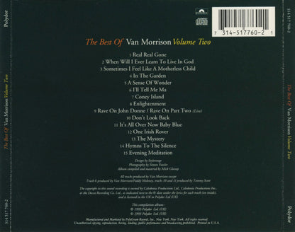 Van Morrison : The Best Of Van Morrison Volume Two (Compilation)