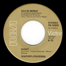 David Bowie : Fame (7",45 RPM,Single,Repress)