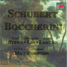 Franz Schubert, Luigi Boccherini, Isaac Stern, Cho-Liang Lin, Jaime Laredo, Yo-Yo Ma, Sharon Robinson (2) : Quintets (Album)