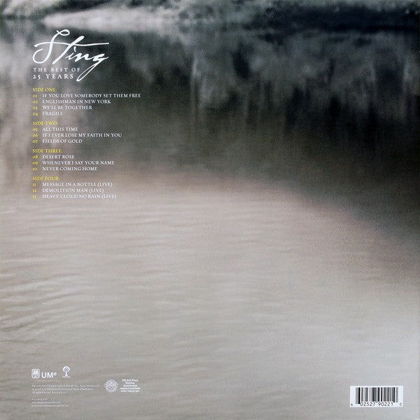 Sting : The Best Of 25 Years (LP,Compilation)