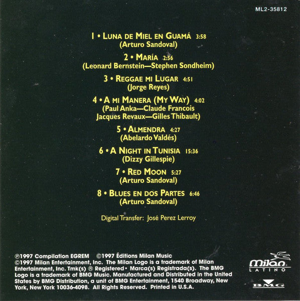 Arturo Sandoval : Best Of Arturo Sandoval (Compilation,Club Edition)