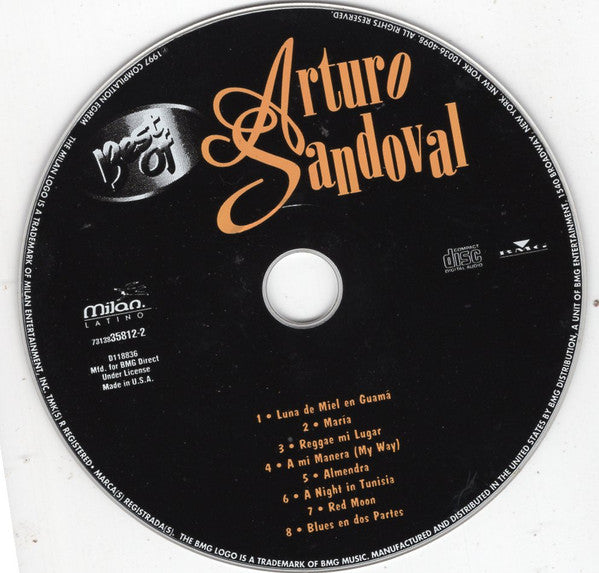 Arturo Sandoval : Best Of Arturo Sandoval (Compilation,Club Edition)
