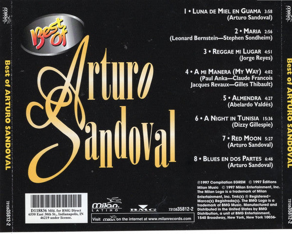 Arturo Sandoval : Best Of Arturo Sandoval (Compilation,Club Edition)