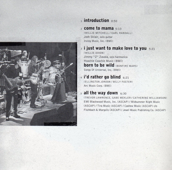 Etta James & Roots Band (2), The : Burnin' Down The House (Album)