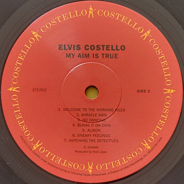 Elvis Costello : My Aim Is True (LP,Album,Reissue)