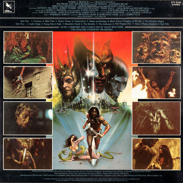 David Whitaker : The Sword And The Sorcerer (LP,Album)