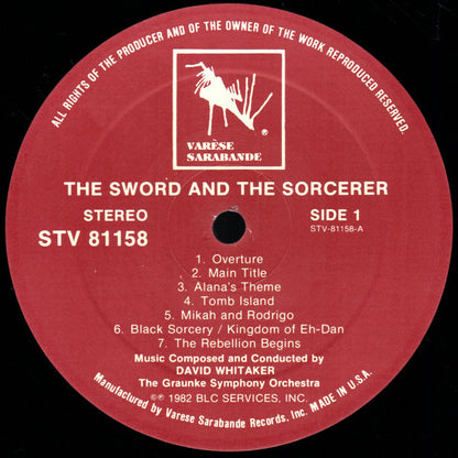 David Whitaker : The Sword And The Sorcerer (LP,Album)