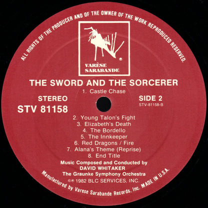 David Whitaker : The Sword And The Sorcerer (LP,Album)