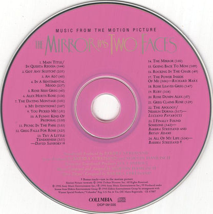 Barbra Streisand / Marvin Hamlisch : The Mirror Has Two Faces (Album)