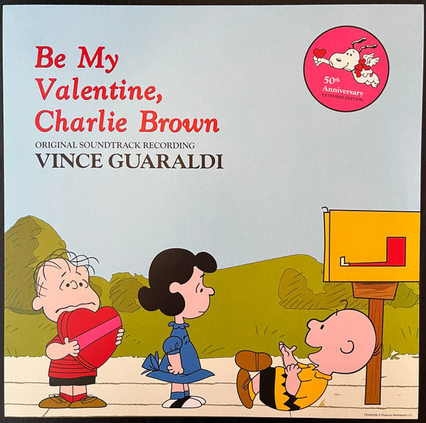 Vince Guaraldi : Be My Valentine, Charlie Brown (Original Soundtrack Recording) (LP,Album,Bioplastic,Limited Edition,Remastered,Stereo)